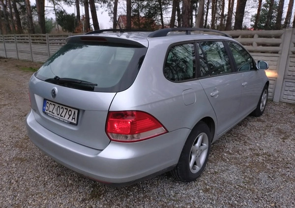 Volkswagen Golf cena 15900 przebieg: 210000, rok produkcji 2008 z Sanok małe 191